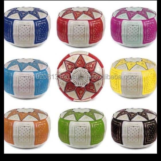 Puff de colores pequeño