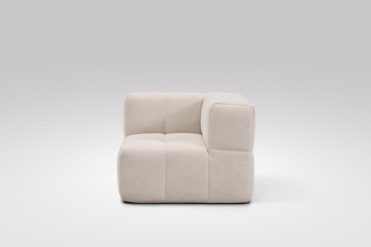 Universelles Eckelement  (links - rechts) - Beige