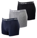 Lotto men's cotton boxer shorts - light grey - M