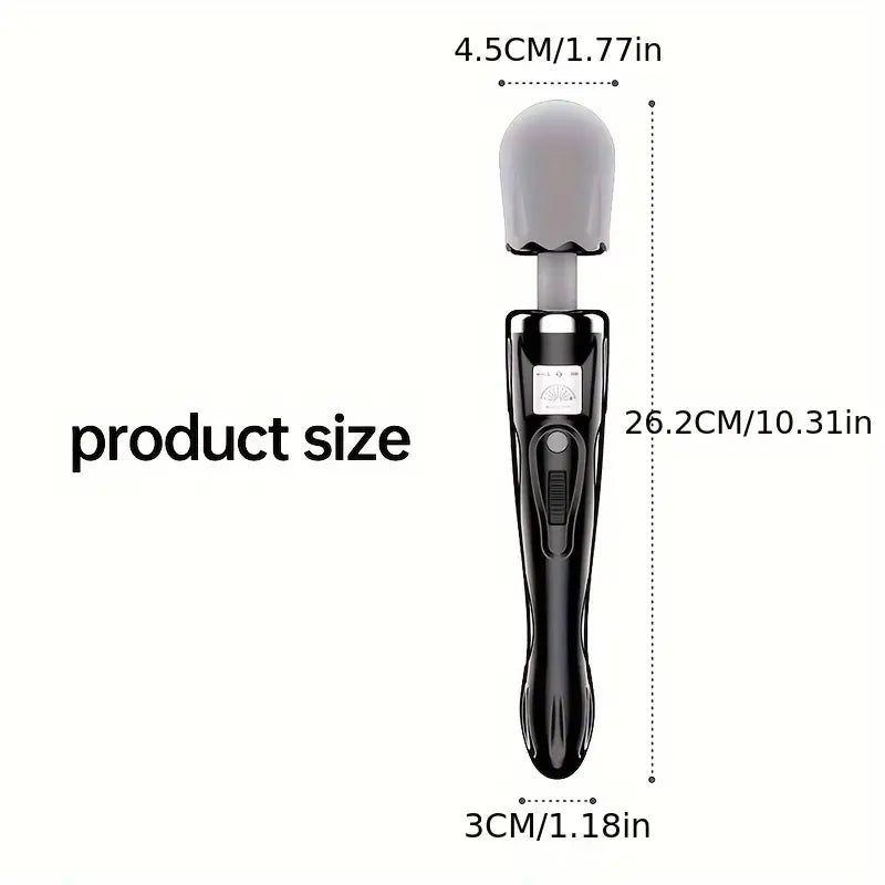 Deluxe roller Stick – Professional Handheld roller(Black + Gray)