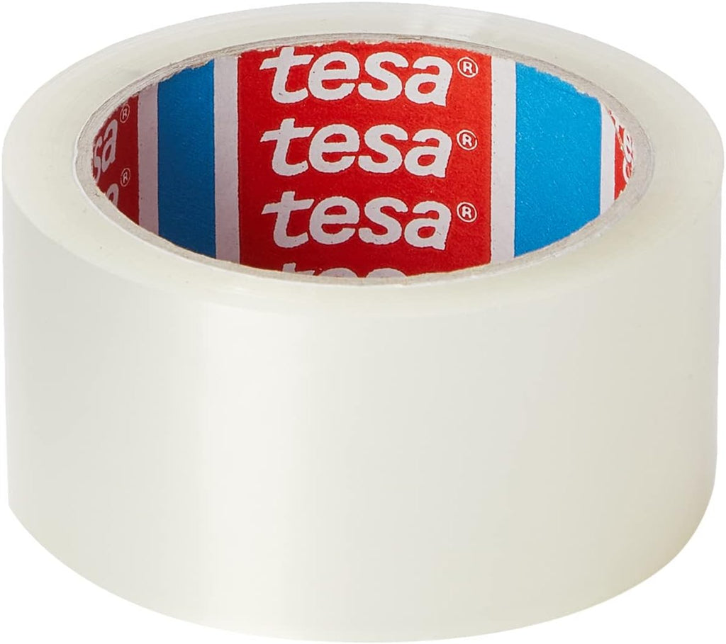 Tesa 57167-00000-05 - Cinta de embalaje tesapack fuerte (66 m x 50 mm) Transparente