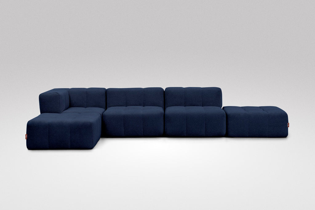 5-Piece Modular Sofa – Blue