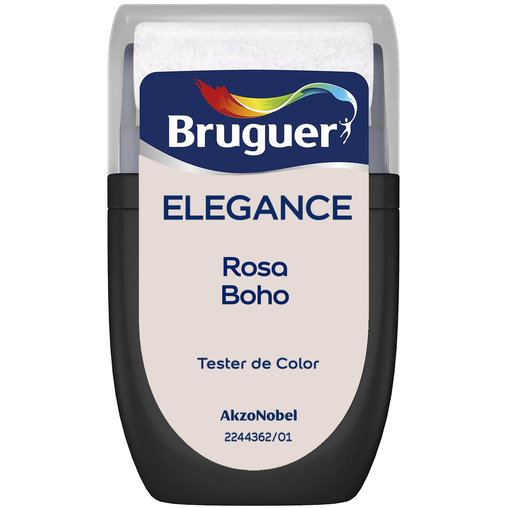 Bruguer ELEGANCE Pintura Monocapa ExtraMate, Paredes y Techos, Interior, Exterior protegido, Alta Durabilidad, UltraLavable, Resistente al Desgaste y Manchas Blanco 750 ml