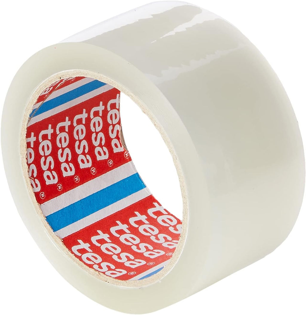 Tesa 57167-00000-05 - Cinta de embalaje tesapack fuerte (66 m x 50 mm) Transparente