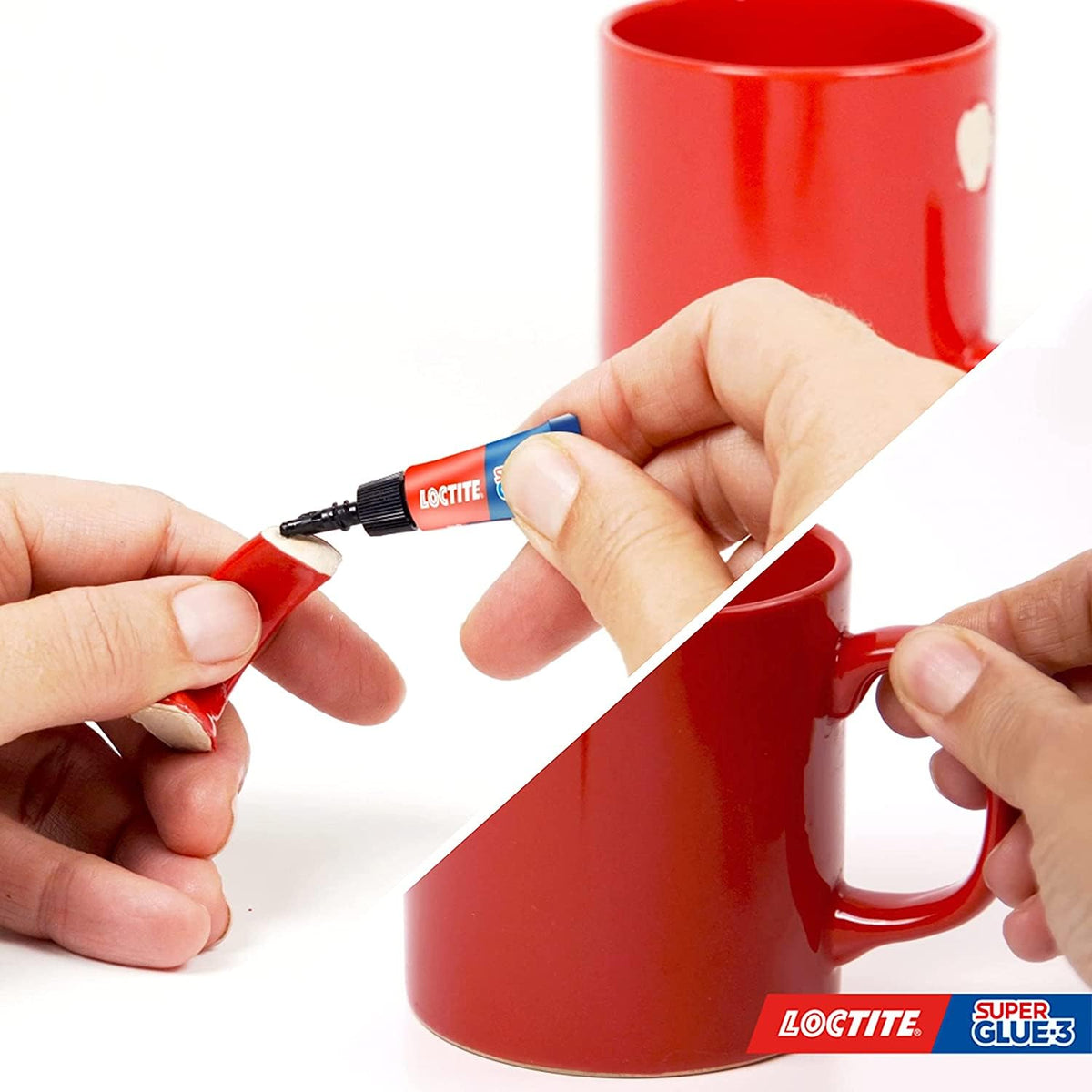 Loctite Super Glue-3 Monodosis, Pegamento Instantáneo Transparente, 3 x 1 g