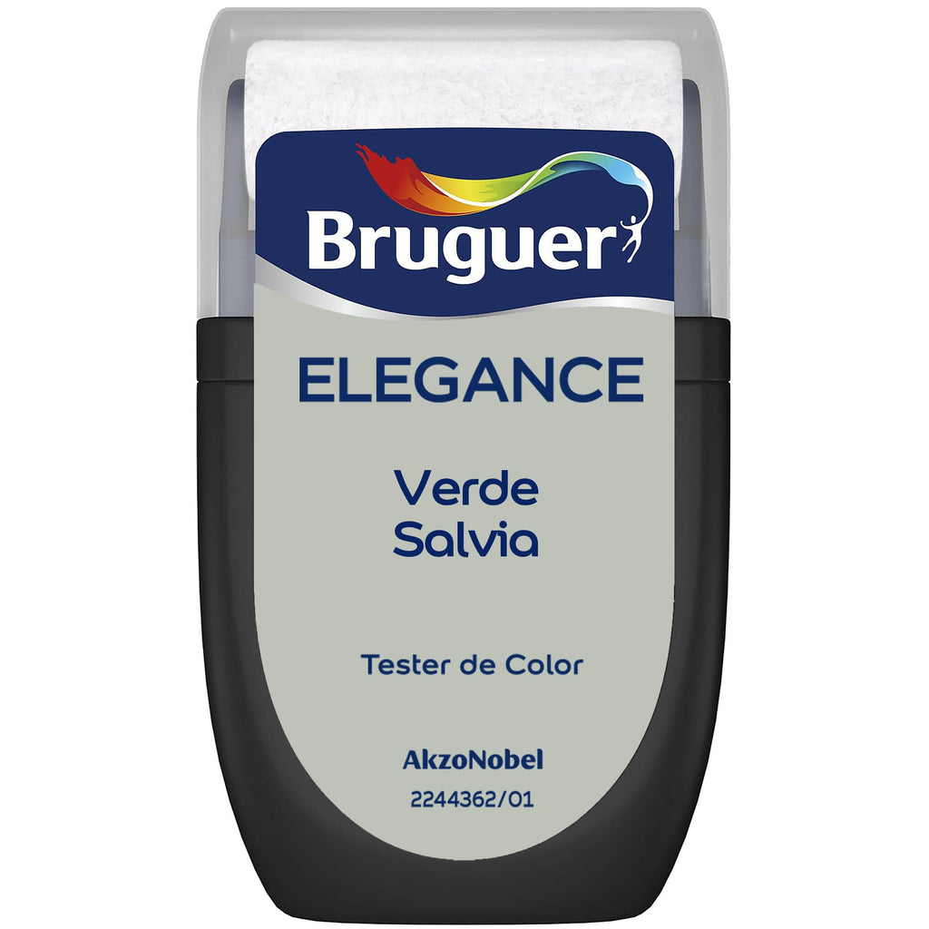 Bruguer ELEGANCE Pintura Monocapa ExtraMate, Paredes y Techos, Interior, Exterior protegido, Alta Durabilidad, UltraLavable, Resistente al Desgaste y Manchas Blanco 750 ml