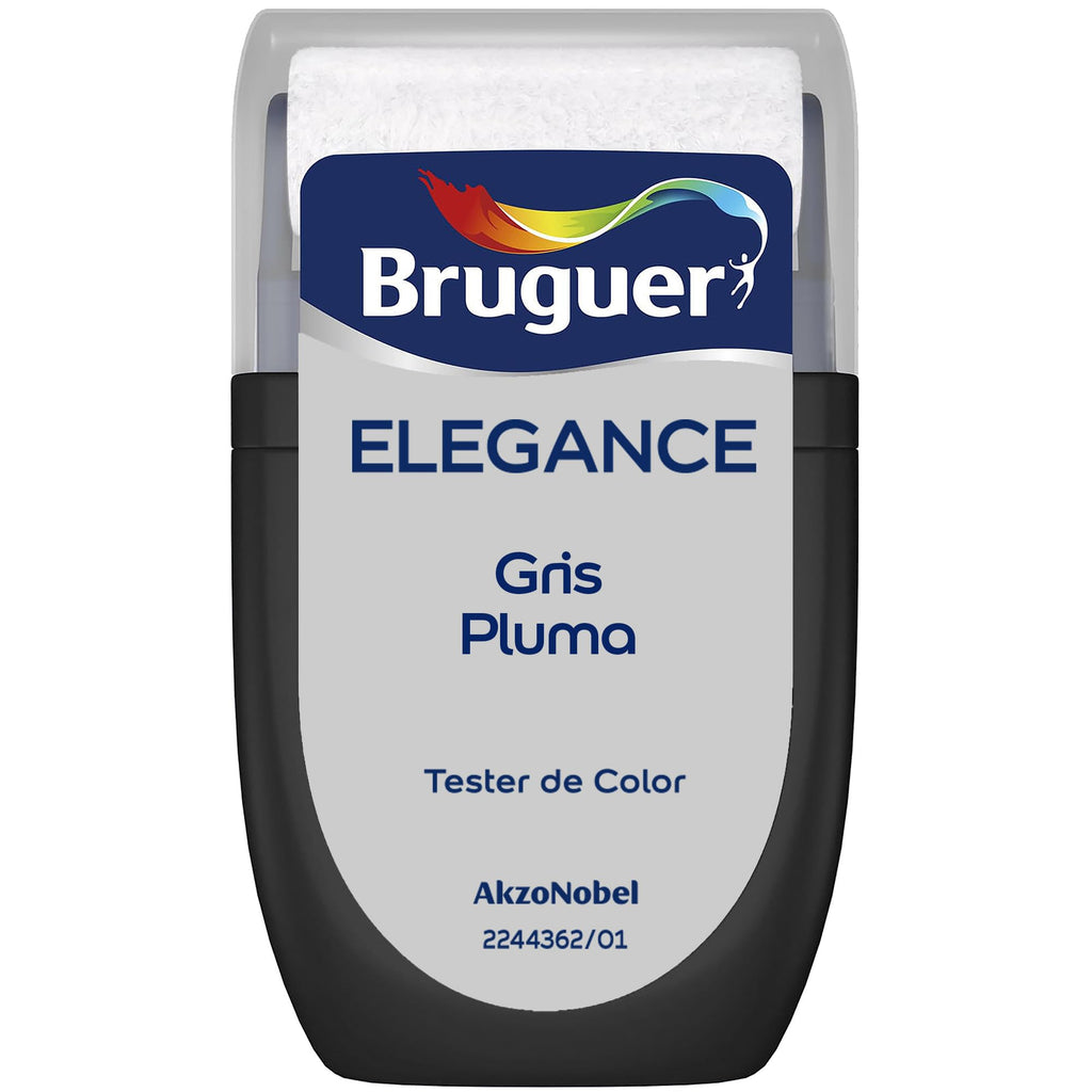 Bruguer ELEGANCE Pintura Monocapa ExtraMate, Paredes y Techos, Interior, Exterior protegido, Alta Durabilidad, UltraLavable, Resistente al Desgaste y Manchas Blanco 750 ml