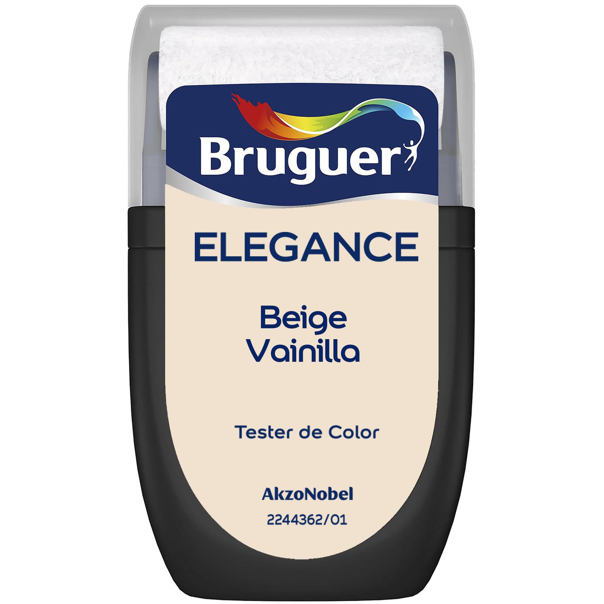 Bruguer ELEGANCE Pintura Monocapa ExtraMate, Paredes y Techos, Interior, Exterior protegido, Alta Durabilidad, UltraLavable, Resistente al Desgaste y Manchas Blanco 750 ml