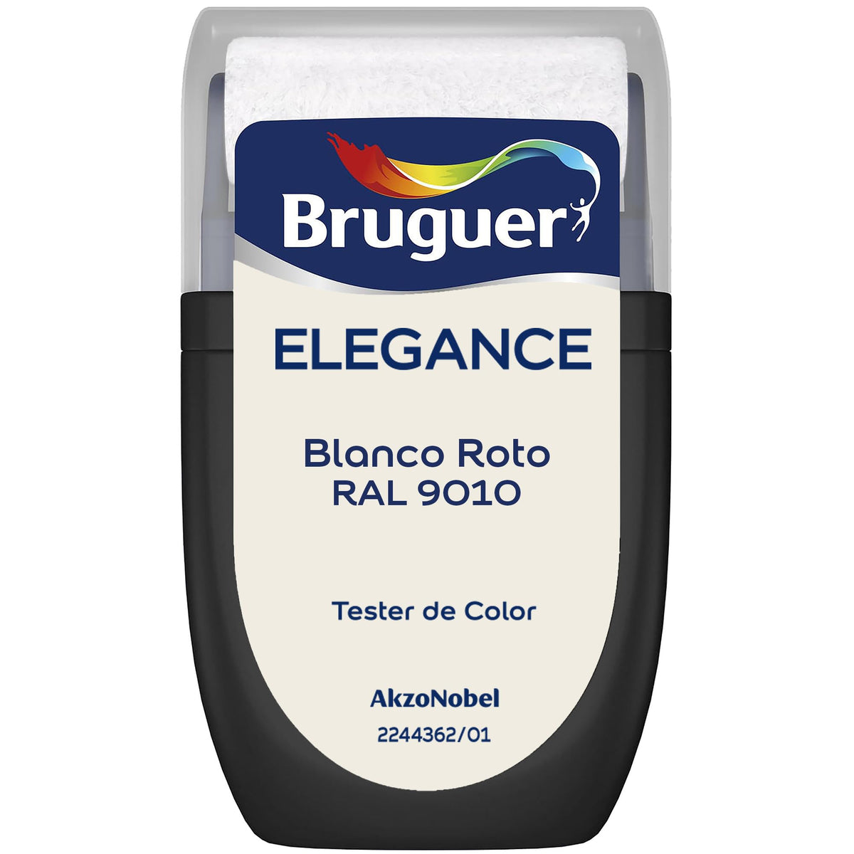 Bruguer ELEGANCE Pintura Monocapa ExtraMate, Paredes y Techos, Interior, Exterior protegido, Alta Durabilidad, UltraLavable, Resistente al Desgaste y Manchas Blanco 750 ml