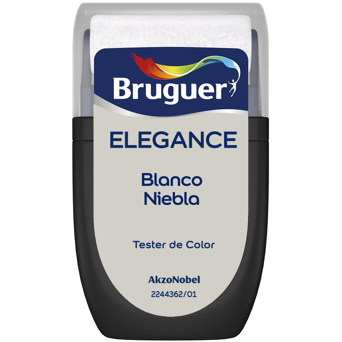 Bruguer ELEGANCE Pintura Monocapa ExtraMate, Paredes y Techos, Interior, Exterior protegido, Alta Durabilidad, UltraLavable, Resistente al Desgaste y Manchas Blanco 750 ml