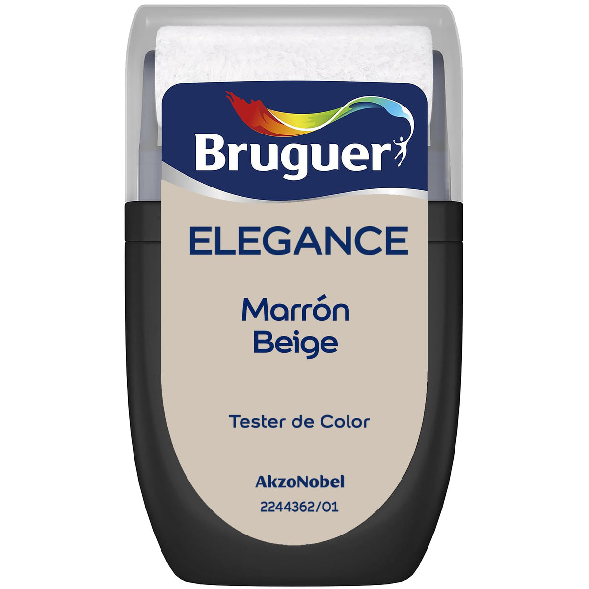 Bruguer ELEGANCE Pintura Monocapa ExtraMate, Paredes y Techos, Interior, Exterior protegido, Alta Durabilidad, UltraLavable, Resistente al Desgaste y Manchas Blanco 750 ml