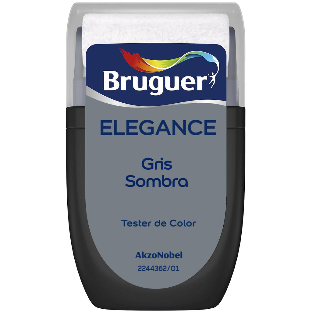 Bruguer ELEGANCE Pintura Monocapa ExtraMate, Paredes y Techos, Interior, Exterior protegido, Alta Durabilidad, UltraLavable, Resistente al Desgaste y Manchas Blanco 750 ml