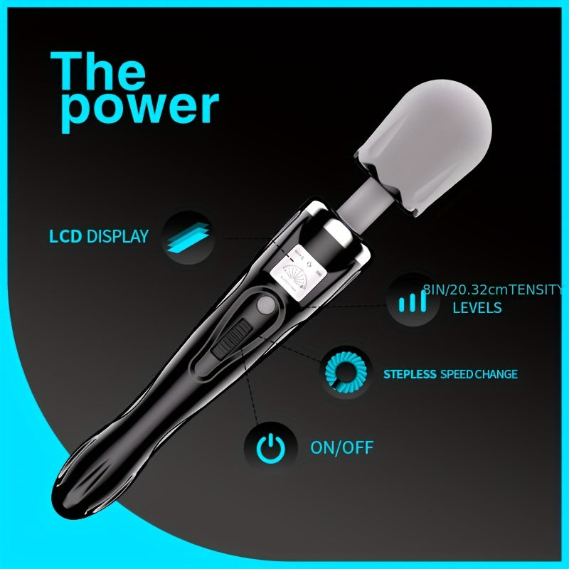 Deluxe roller Stick – Professional Handheld roller(Black + Gray)