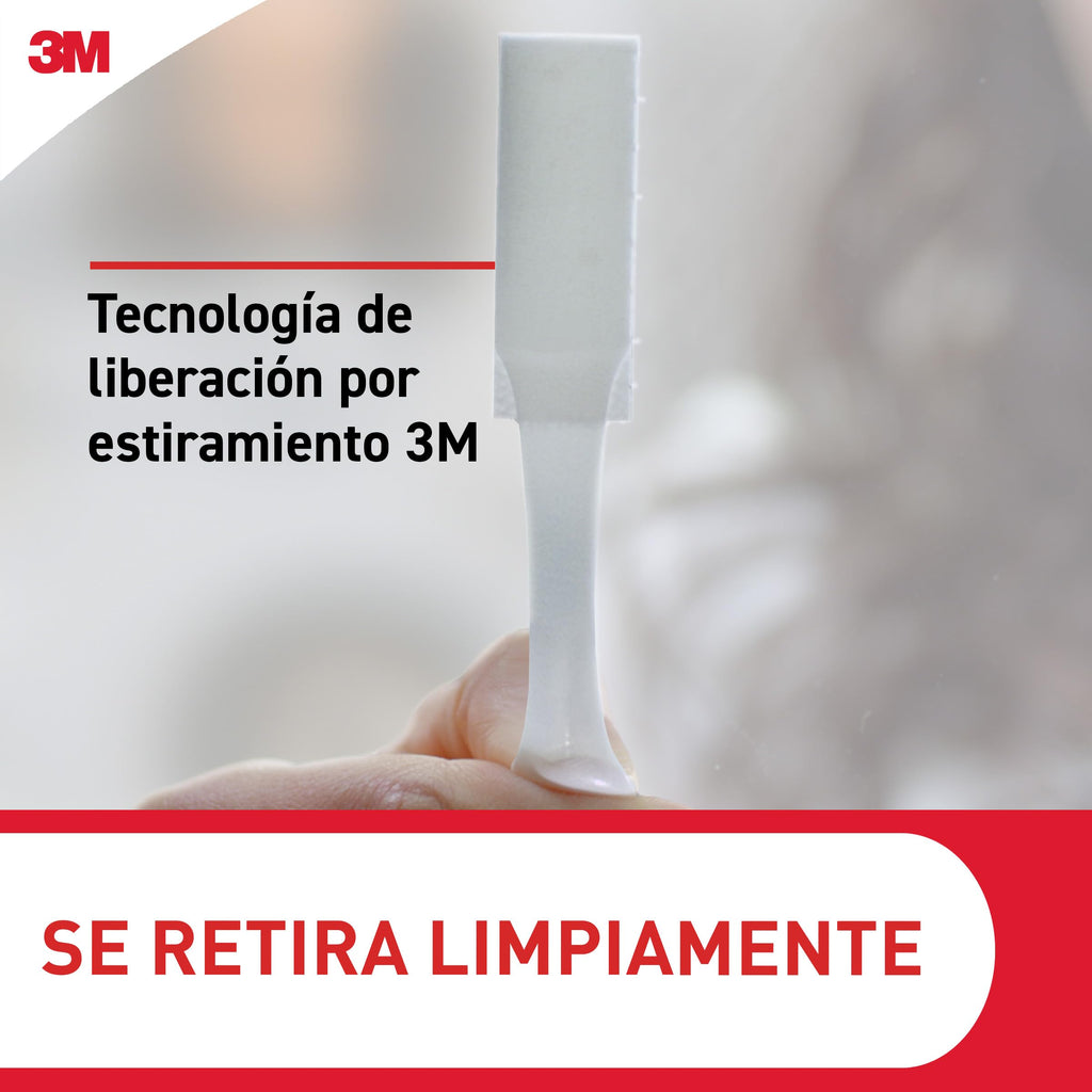 Command Tiras Adhesivas para Colgar Cuadros, 8 pares Grandes/4 pares Medianas, Blancas - Para Marcos, Espejos, Letreros, o Relojes de Pared - Colgar Sin Agujeros y Sin Taladrar