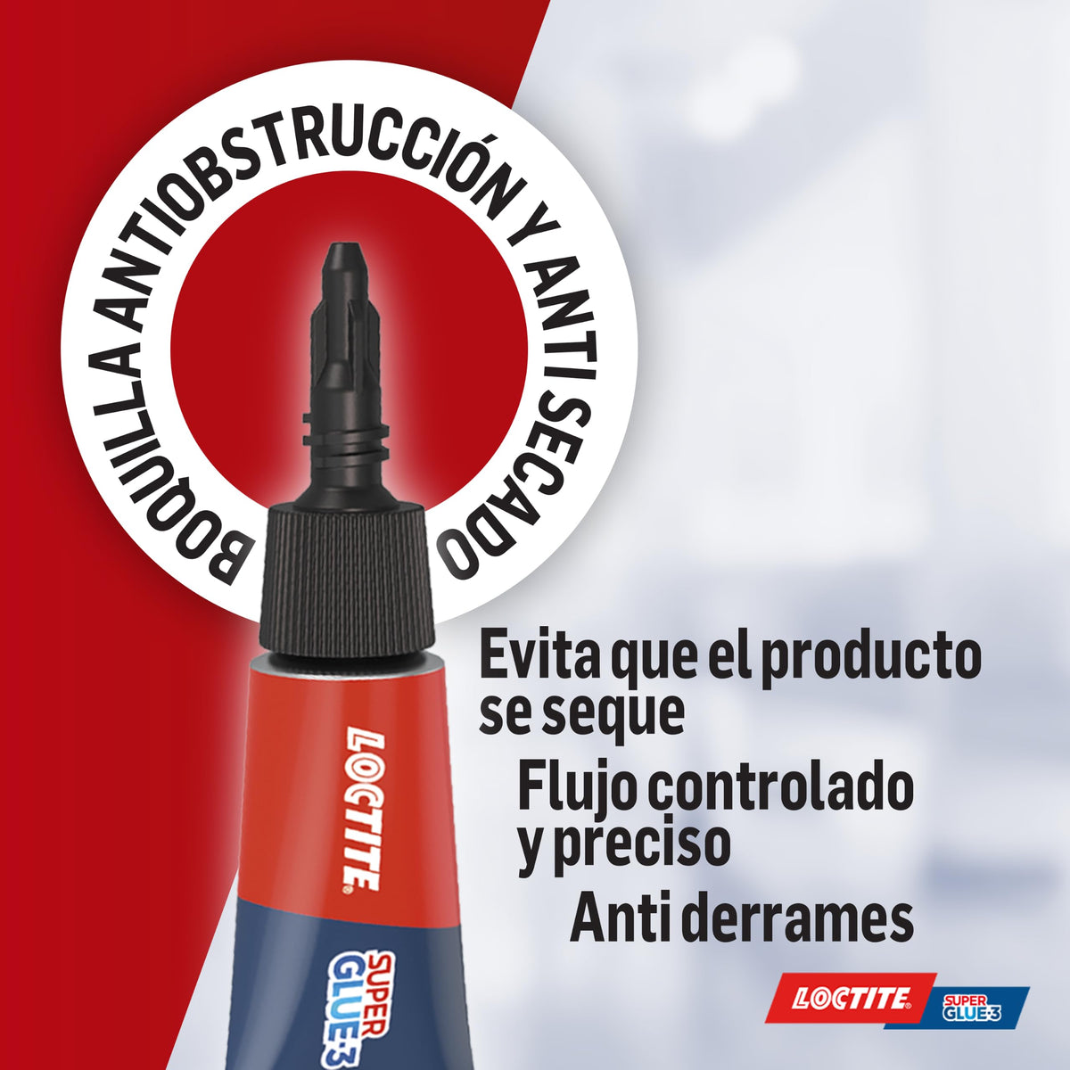 Loctite Super Glue-3 Monodosis, Pegamento Instantáneo Transparente, 3 x 1 g
