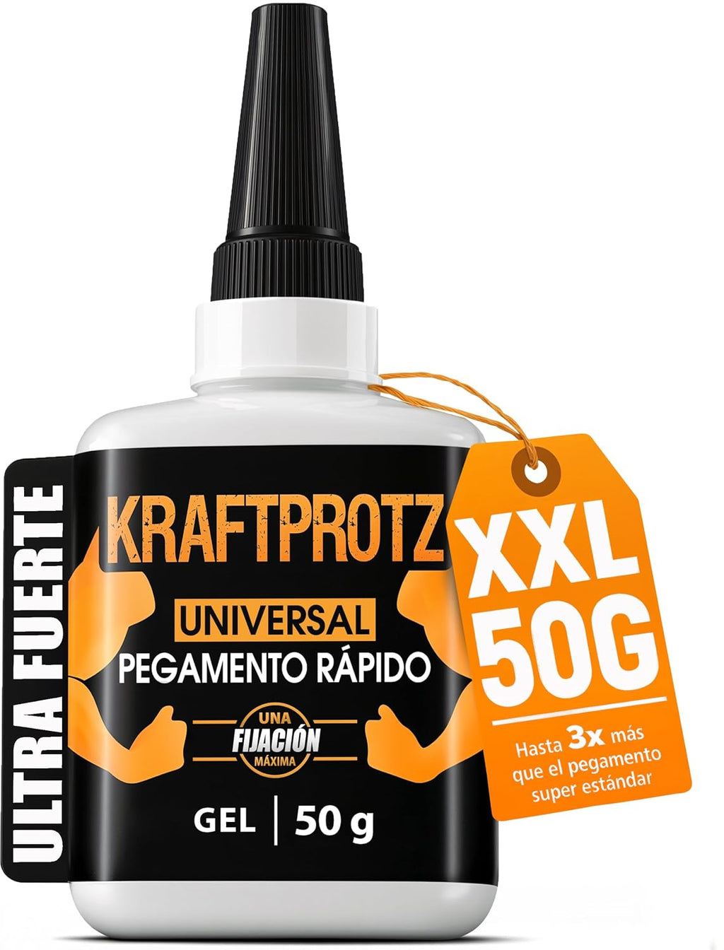 Pegamento Universal Gel 50 g - Adhesivo Multiuso Cianoacrilato Reparación
