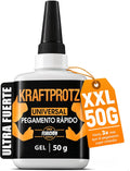 Pegamento Universal Gel 50 g - Adhesivo Multiuso Cianoacrilato Reparación