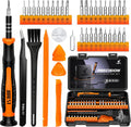 JOREST 40Pcs Destornilladores Precision Kit, Set Herramientas con Torx T1 T2 T3 T4 T5, TR6 T7 T8 T9 T10 T15, Triwing Y00, P2/P5, -1.0/2.0, etc, per Switch, PS4, Joycon, Xbox, PC, Mac, Laptop, Gafas