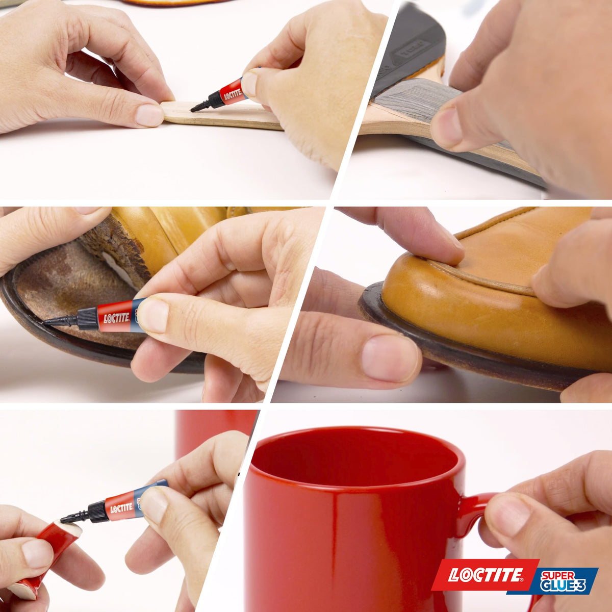 Loctite Super Glue-3 Monodosis, Pegamento Instantáneo Transparente, 3 x 1 g