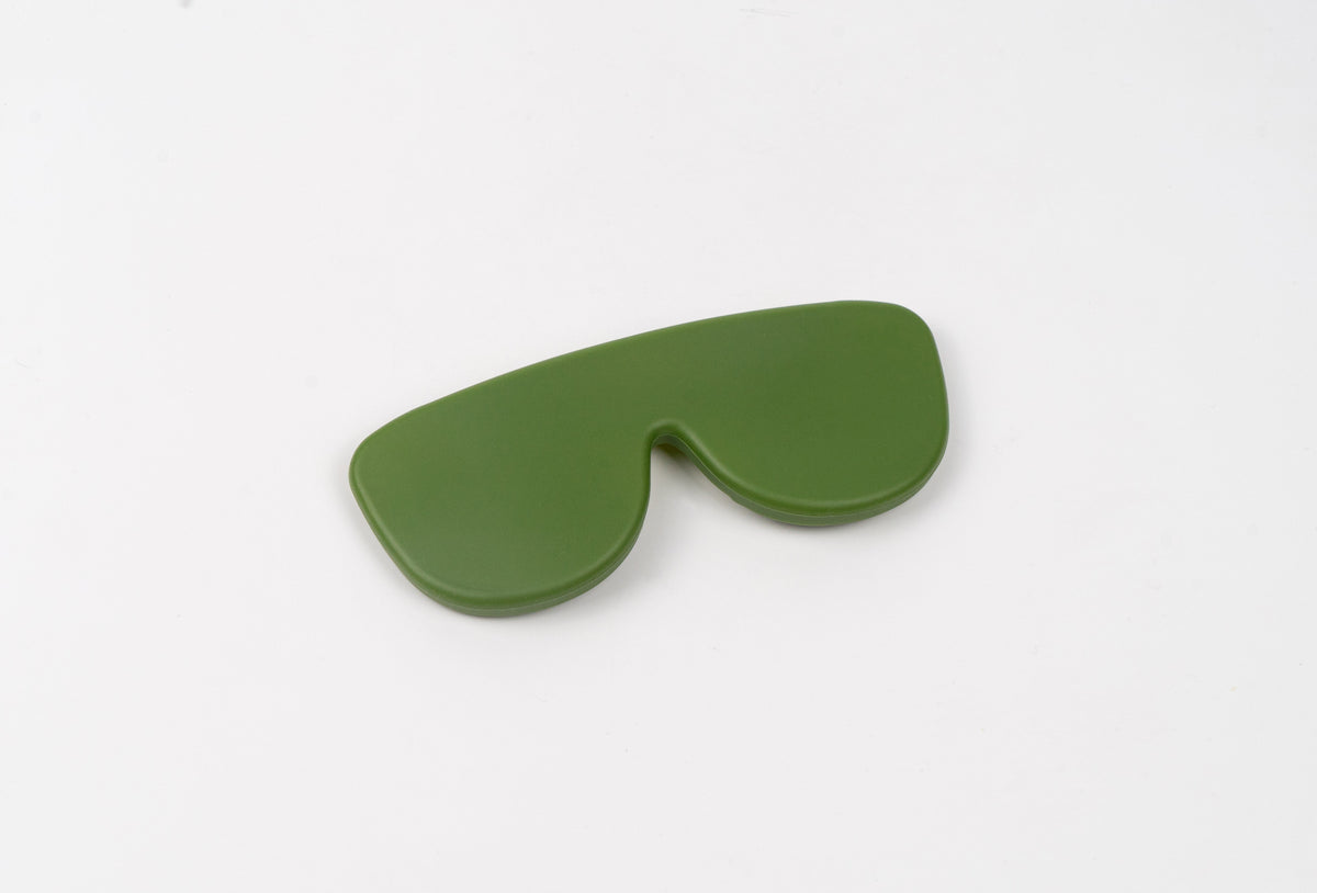 Funda de gafas de silicona flexible - Army Green