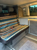 California Double Back Seat Cover BLACK (Headrest covers not included)