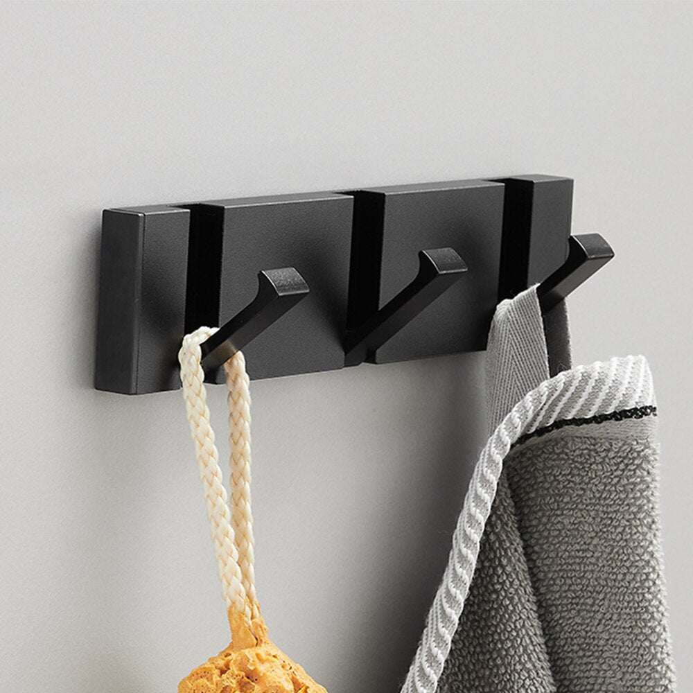 Perchero de pared moderno Palermo - Perchero metal negro