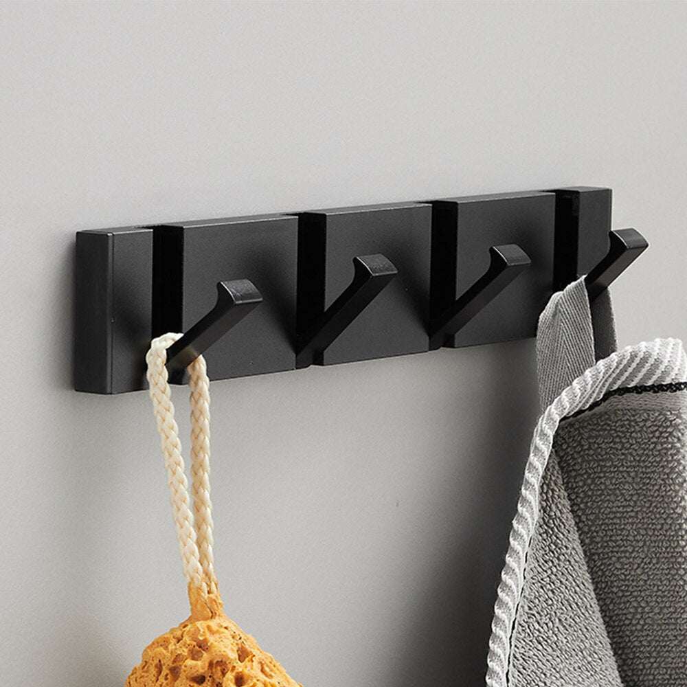 Perchero de pared moderno Palermo - Perchero metal negro