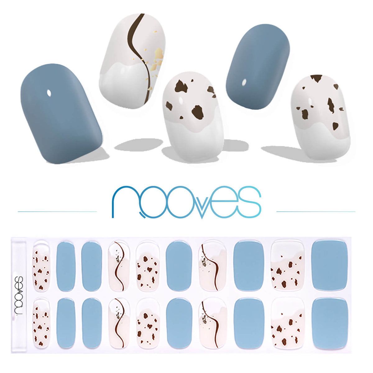 Láminas de Gel - Enigma Veil - Nooves Nails