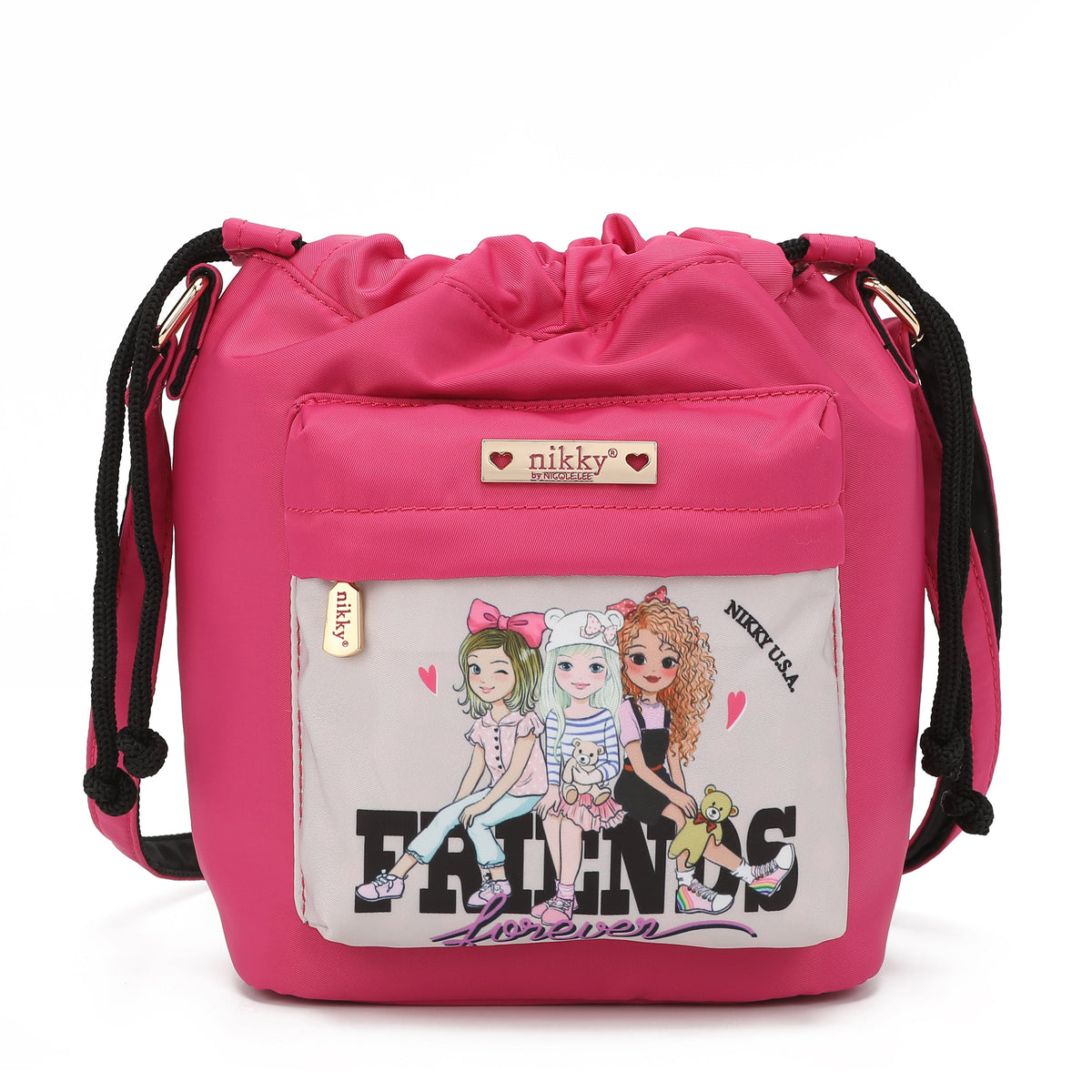 Bandolera Pequeña de Nylon — Bolso Ligero Mujer Tendencia TikTok