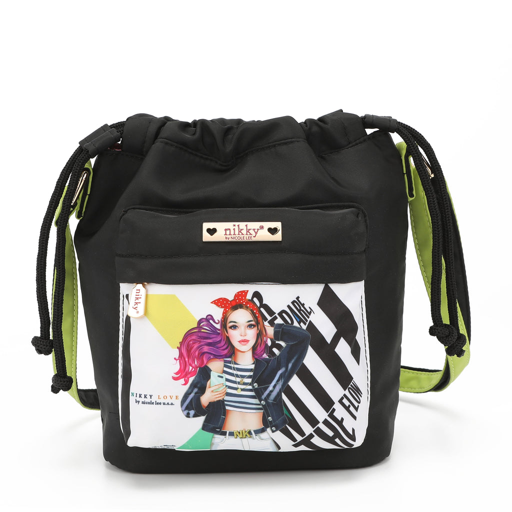 Bandolera Pequeña de Nylon — Bolso Ligero Mujer Tendencia TikTok
