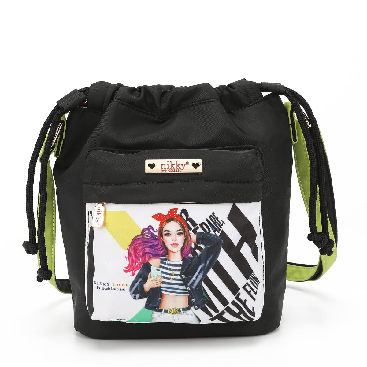 Bandolera Pequeña de Nylon — Bolso Ligero Mujer Tendencia TikTok
