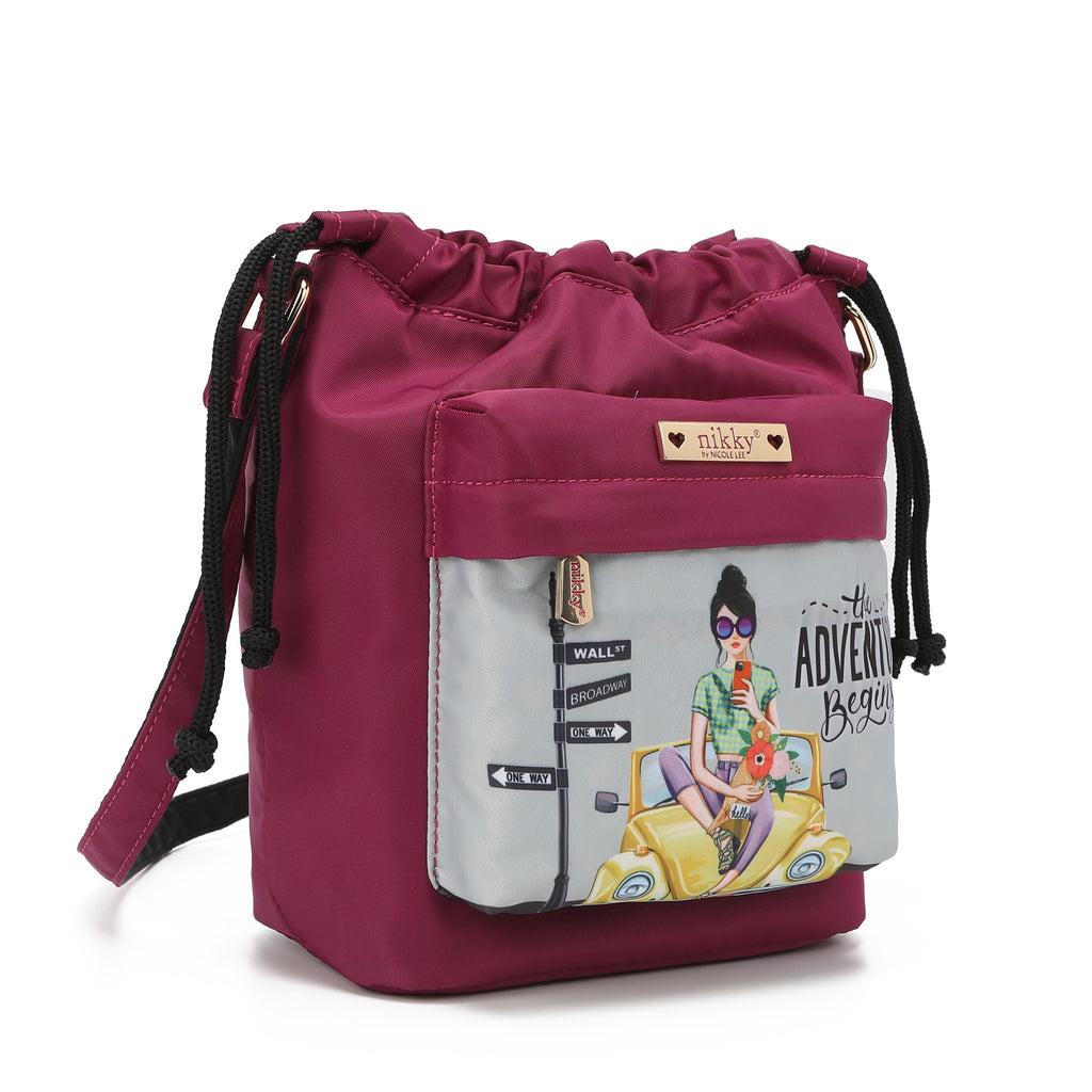 Bandolera Pequeña de Nylon — Bolso Ligero Mujer Tendencia TikTok