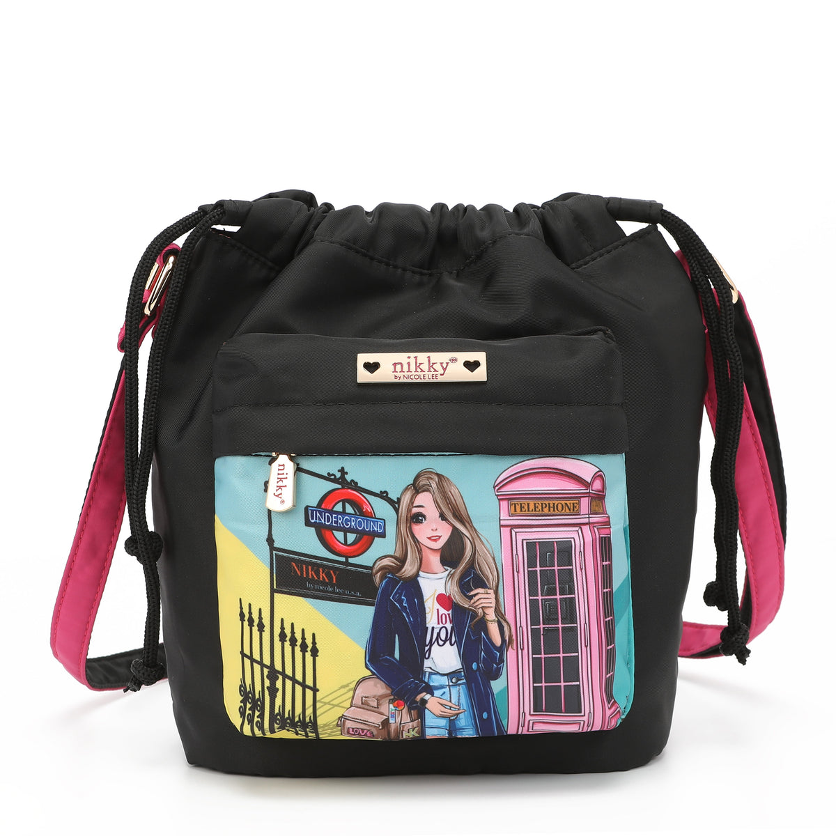 Bandolera Pequeña de Nylon — Bolso Ligero Mujer Tendencia TikTok