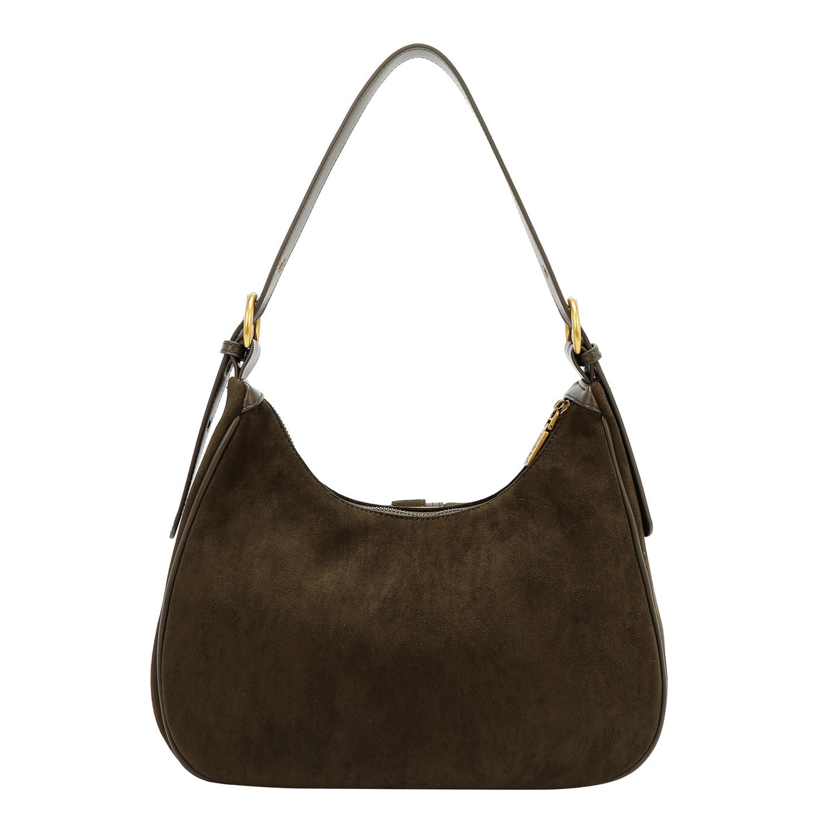 BOLSO DE HOMBRO CON DISEÑO FLORAL (OLIVA)