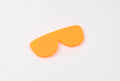 Funda de gafas de silicona flexible - Orange Peach