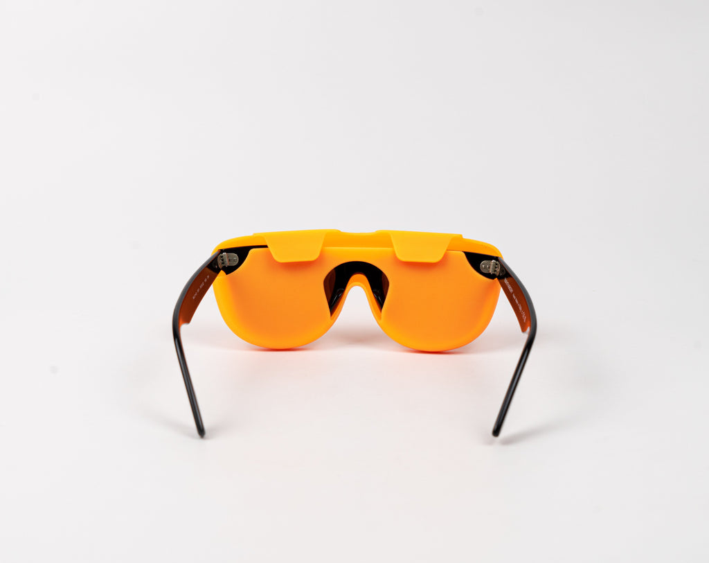 Funda de gafas de silicona flexible - Orange Peach