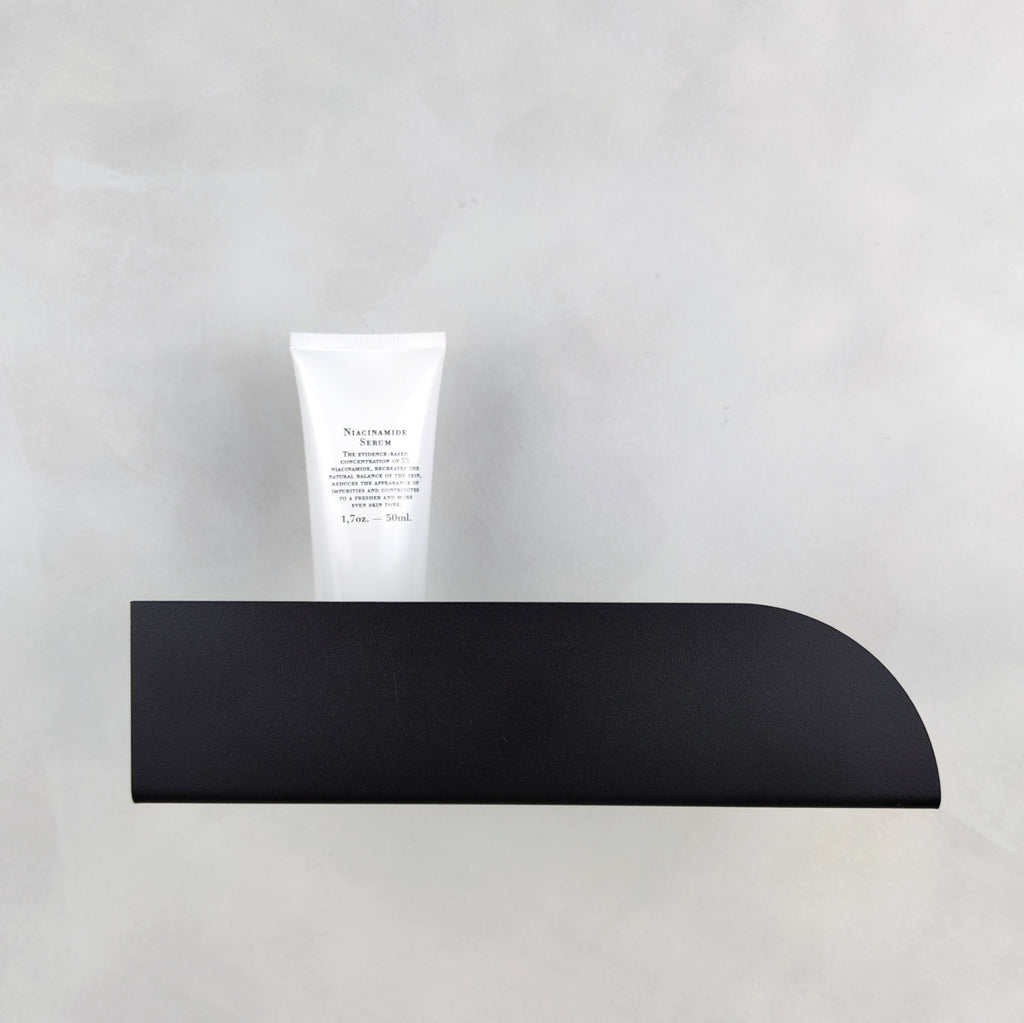 Estantería de pared metálica Torino – repisa flotante para baño y cocina