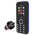 Used - TTfone TT150 Blue Dual SIM Mobile with Mains Charger