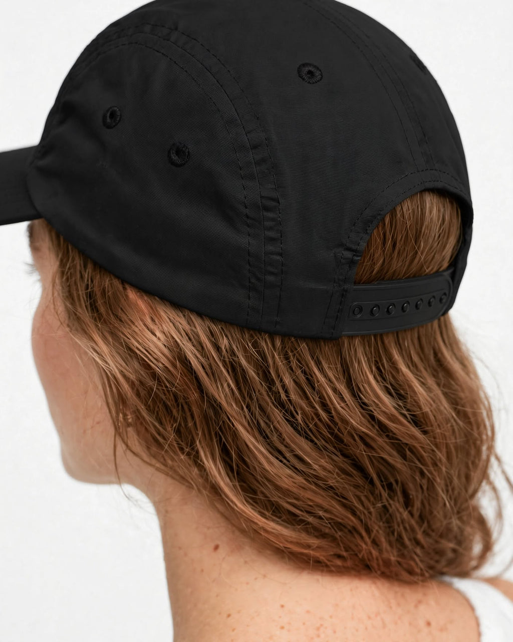 Nylon Five-Panel Cap