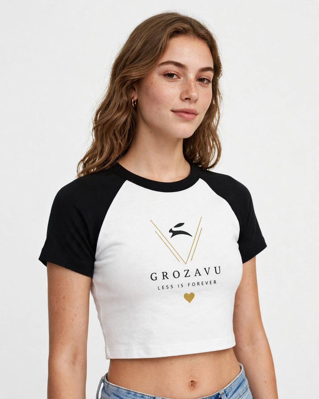 Micro Rib Raglan Baby Tee — 183 g/m²