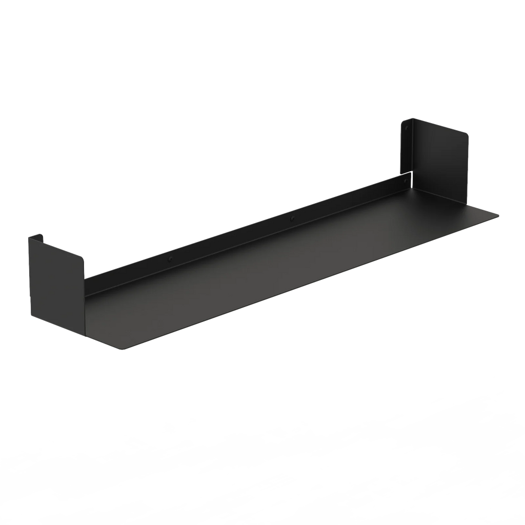 Estantería de pared metálica Bergamo – repisa flotante para libros