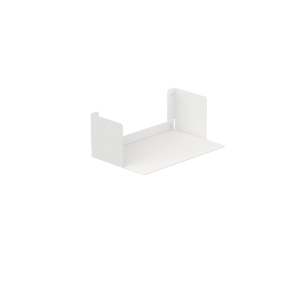 Estantería de pared metálica Bergamo – repisa flotante para libros