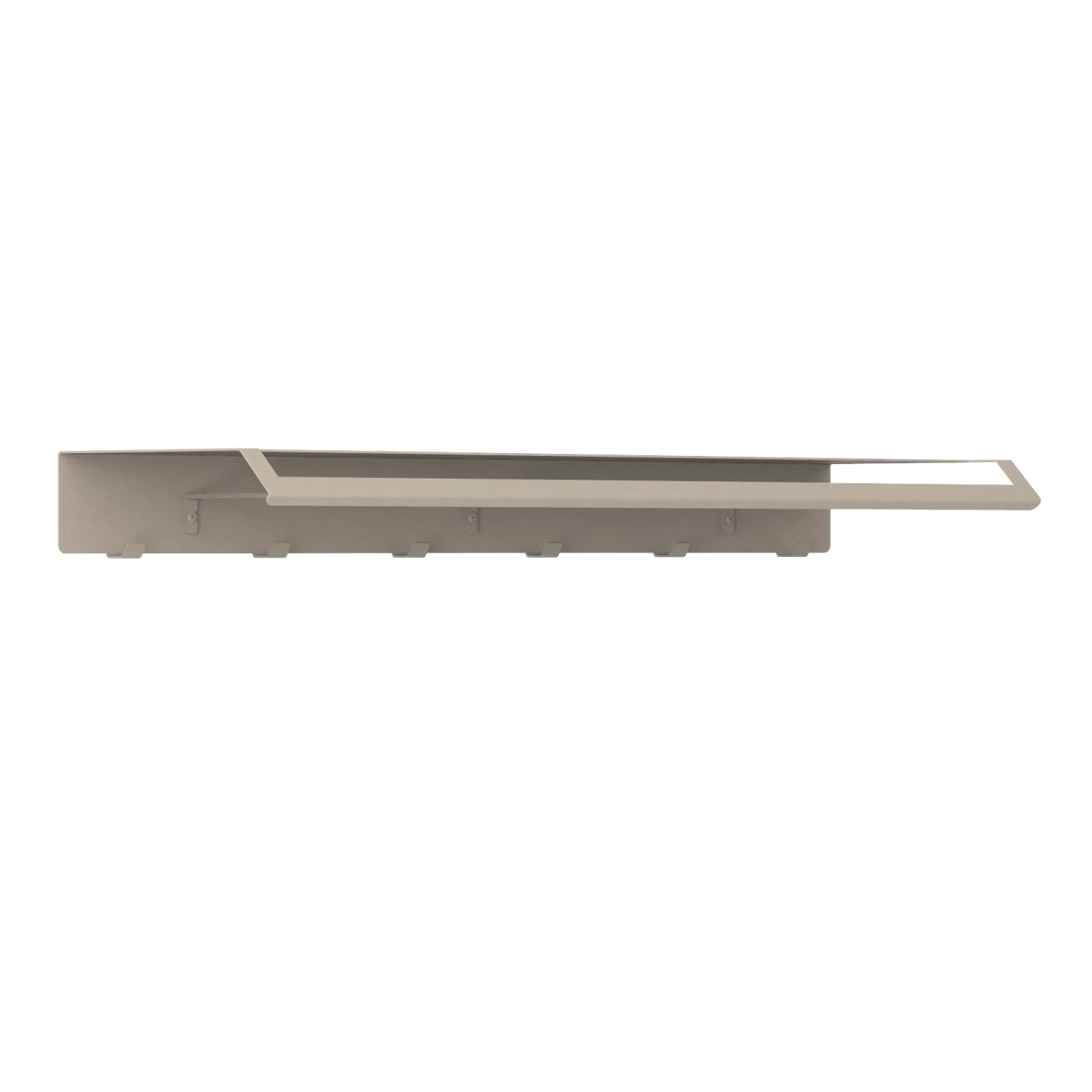 Perchero de pared Ibiza – colgador de pared con estante y ganchos