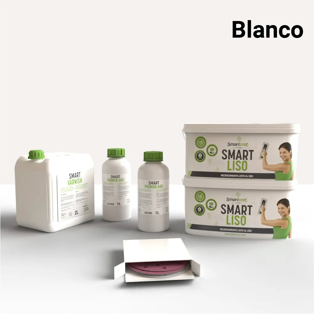 Kit de microcemento para chimenea