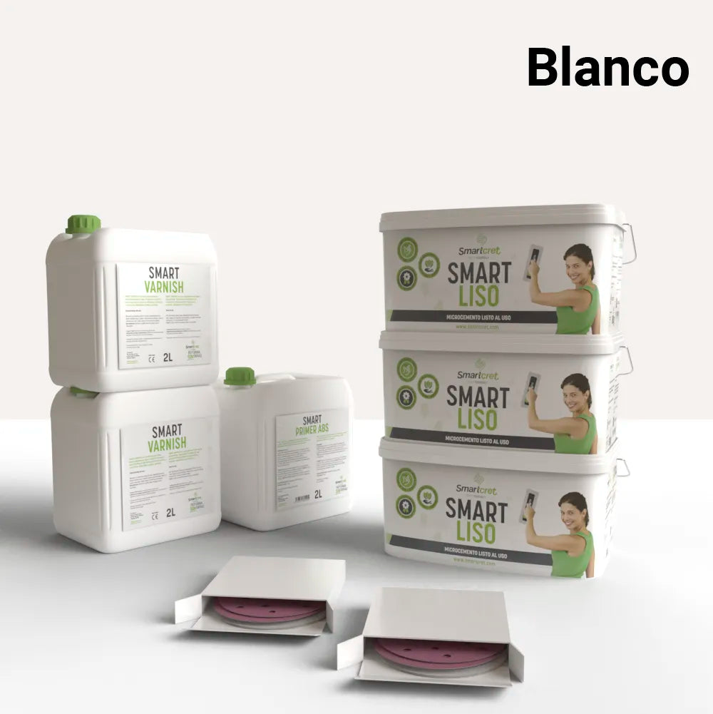 Kit de microcemento para chimenea