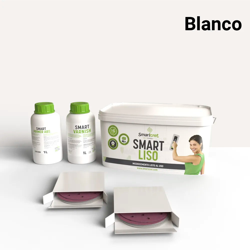 Kit de microcemento para chimenea