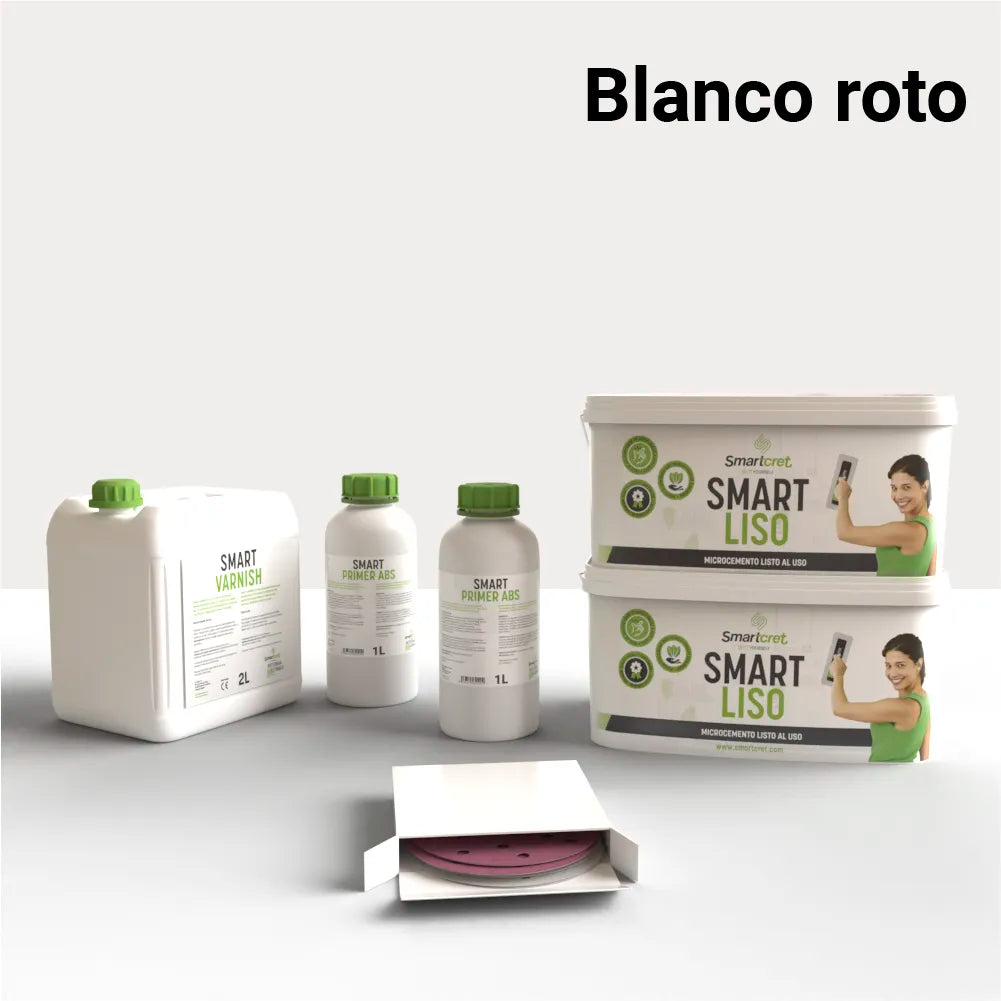 Kit de microcemento para chimenea