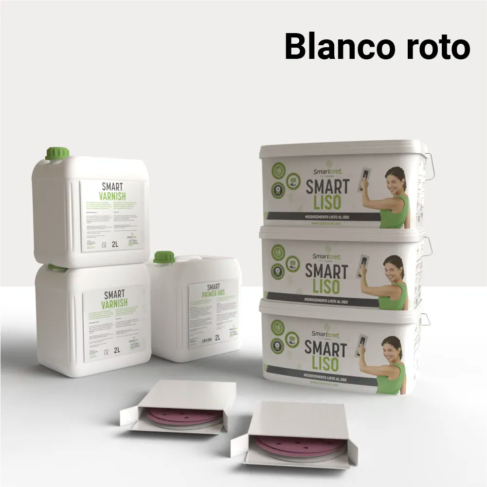 Kit de microcemento para chimenea
