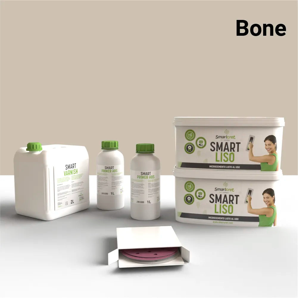 Kit de microcemento para chimenea
