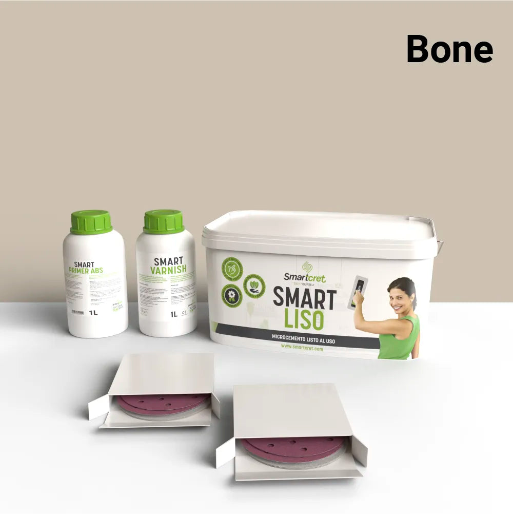 Kit de microcemento para chimenea